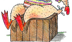 Weihnachtsgans Auguste