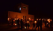 Fackelwanderung, Foto: Peter Koch, Lizenz: Landschafts-Förderverein Nuthe-Nieplitz-Niederung e.V.