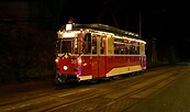 Glühweinfahrt mit den historischen Straßenbahnen , Foto: Andy Littmann, Lizenz: Historische Straßenbahnen Frankfurt (Oder) e.V.