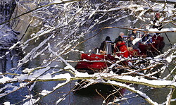 Wintermummelkahnfahrt auf dem Hammergraben