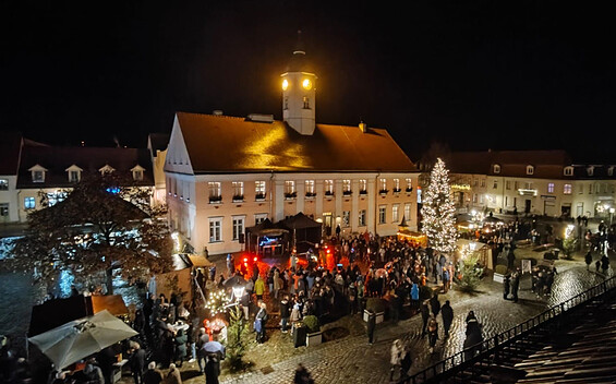 Zehdenicker Laternenzauber, Foto: Elisabeth Kluge, Lizenz: Tourist-Information Zehdenick