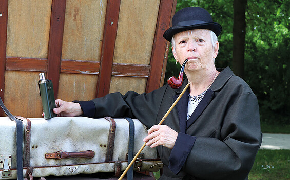 Jette Bath alias Martina Dorn, Foto: Nadine Wolf, Lizenz: TKO gGmbH