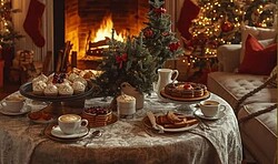 Adventskaffee mit Geige