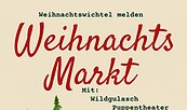 Plakat Weihnachtsmarkt Schönhöhe, Foto: Dorfgemeinschaft Schönhöhe, Lizenz: Dorfgemeinschaft Schönhöhe