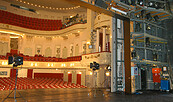 Blick von der Bühne(Technikportal) in den Zuschauerraum, Foto: Marlies Kross, Lizenz: Brandenburgische Kulturstiftung Cottbus-Frankfurt (Oder)