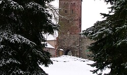 Stadtturm Müncheberg – Winterlicher Ausblick über die märkische Stadtgeschichte