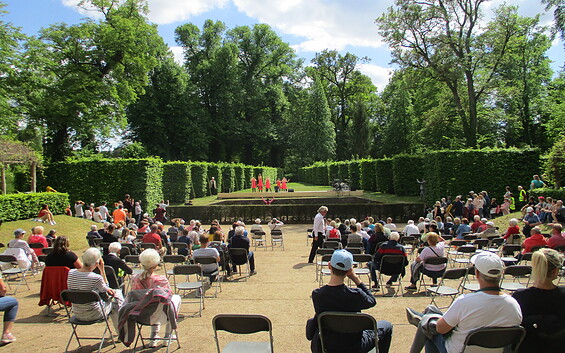 Schlossgartenfest, Foto: Mathias Gebauer, Lizenz: SPSG