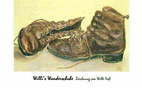 Willis Wanderschuhe, Foto: Willi Voß, Lizenz: Heimatverein Caputh
