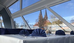 Osterbrunch auf dem Ruppiner See