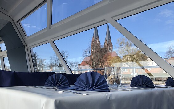 Salonschiff Kronprinz Friedrich, Foto: Tourismus-Service BürgerBahnhof, Lizenz: Tourismus-Service BürgerBahnhof