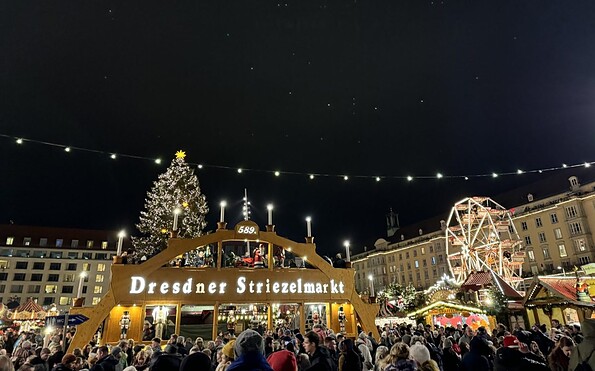 Foto: Dresdner Strietzelmarkt, Lizenz: KulturDampf gGmbH