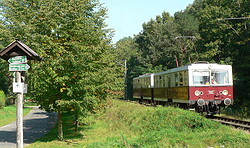 Saisonauftakt der Buckower Kleinbahn