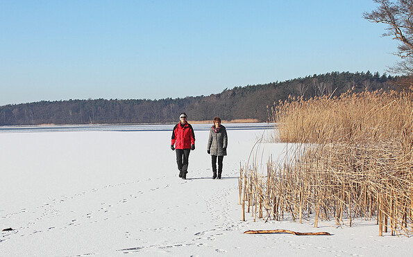 Winter am Wolletzsee, Foto: R.Mundzeck, Lizenz: Tourismusverein Angermünde e.V.