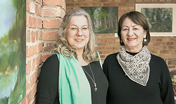 Malerei im Landhaus Alte Schmiede