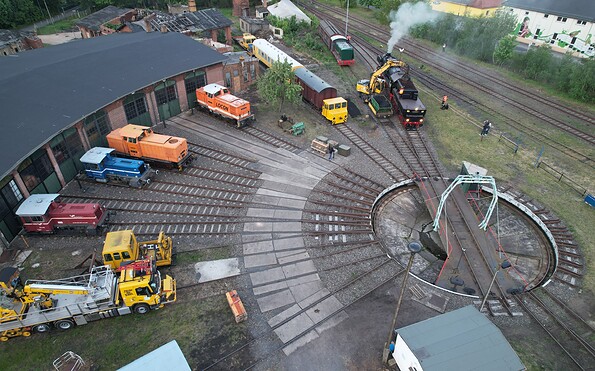 Foto: Bahnbetriebswerk Luckau, Lizenz: KulturDampf gGmbH