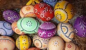 Sorbische Ostereier, Foto: Marie Meinert, Lizenz: Amt Burg (Spreewald)