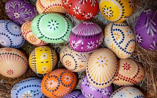 Sorbische Ostereier, Foto: Marie Meinert, Lizenz: Amt Burg (Spreewald)