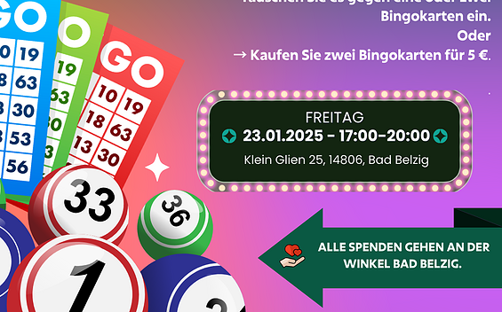 Flä-Bingo! Ein Charity-Bingoabend mit Re-Gifting
