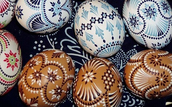 Ostereier, Foto: Christoph Neumann, Lizenz: Amt Burg (Spreewald)