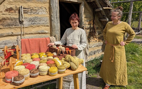 Färberin, Foto: Babette Zenker, Lizenz: Amt Burg (Spreewald)
