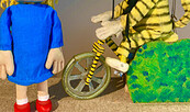 Puppentheater „Der kleine Tiger braucht ein Fahrrad“