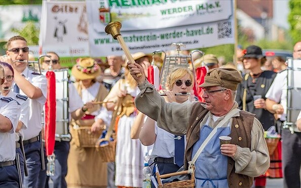Baumblütenumzug, Foto: Stadt Werder (Havel), Lizenz: Stadt Werder (Havel)