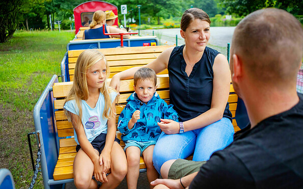 Fahrt mit der Parleisenbahn Cottbus, Foto: Andreas Franke, Lizenz: CMT Cottbus
