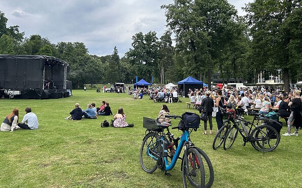 Sommerfest im Kurpark, Foto: Tourismusverein Scharmützelsee, Lizenz: Tourismusverein Scharmützelsee