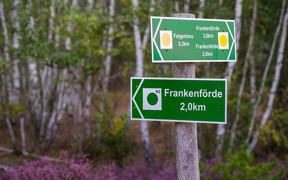 Wanderweg Frankenförde, Foto: i.a. Dr. Tilo Geisler/Stiftung Naturlandschaften Brandenburg, Lizenz: i.a. Dr. Tilo Geisler/Stiftung Naturlandschaften Brandenburg