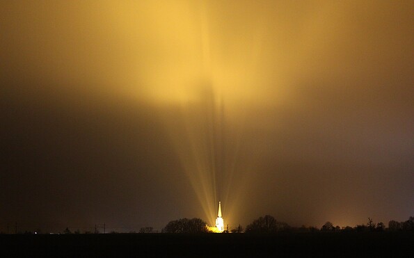 Lichtverschmutzung, Foto: Naturpark Barnim, Lizenz: Barnim Panorama