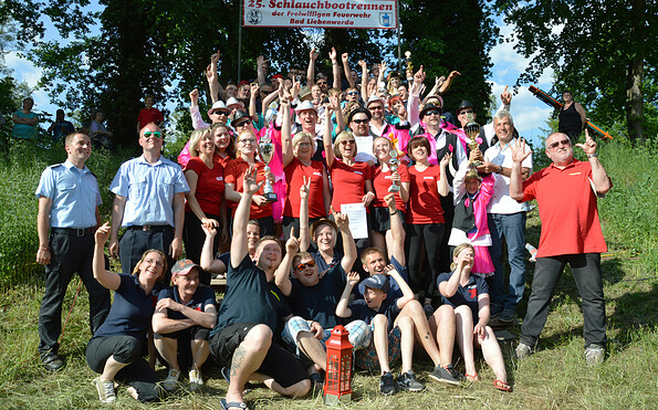 Schlauchbootrennen, Foto: Markus Weber, Lizenz: schlauchbootrennen.de