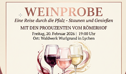 Weinprobe - Eine reise durch die Pfalz