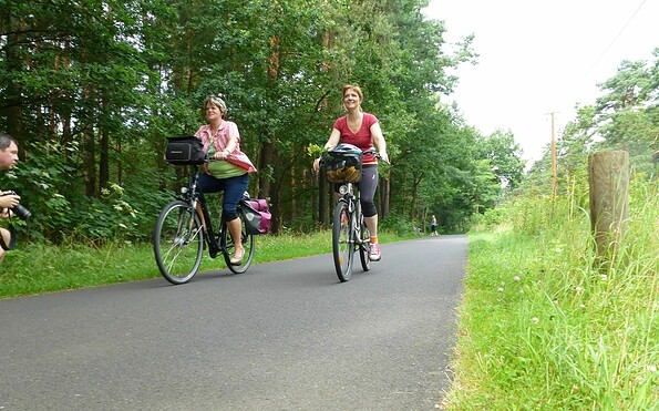 Radfahrer, Foto: Juliane Frank, Lizenz: Tourismusverband Dahme-Sennland e.V.