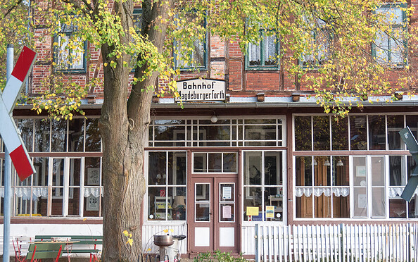 Kleinbahn Magdeburgerforth, Foto: Catharina Weisser, Lizenz: Tourismusverband Fläming e.V.