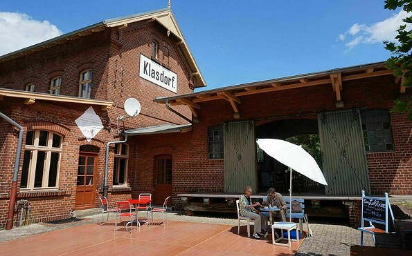 Bahnhof Klasdorf, Foto: Tourismusverband Fläming e.V.