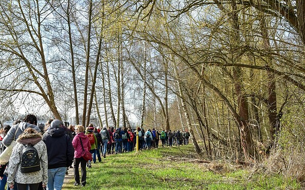 Wandergruppe, Foto: Sandra Fonarob, Lizenz: Tourismusverband Dahme-Seenland e.V.