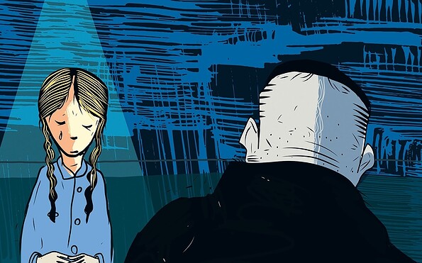 Foto: gezeichnet von Ali Altschaffel, Lizenz: Stiftung Gedenkstätte Lindenstraße