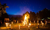 Mittsommernachtsfeuer, Foto: Stadt Schwedt/Oder, Lizenz: Stadt Schwedt/Oder