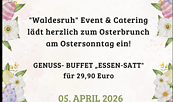 Foto: Waldesruh Event und Catering, Lizenz: Waldesruh Event und Catering