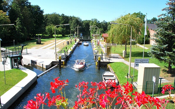 Schleuse , Foto: Tourismusverein Scharmützelsee, Lizenz: Tourismusverein Scharmützelsee
