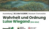 Kuratorinnenführung zur Ausstellung „Wahrheit und Ordnung - Luise Wiegand"
