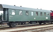 Historischer Personenwagen im "Heidekrautbahn-Museum", Foto: Thomas Fischer, Lizenz: Berliner Eisenbahnfreunde e. V.
