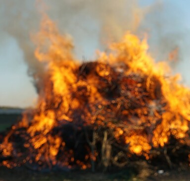 Osterfeuer Zechlinerhütte