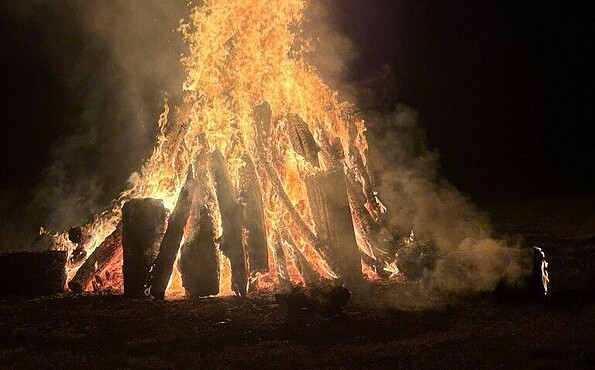 Herbstfeuer, Foto: Bikerverein