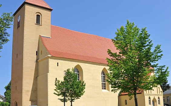 St. Laurentius Kirche Rheinsberg, Foto: KG Rheinsberg