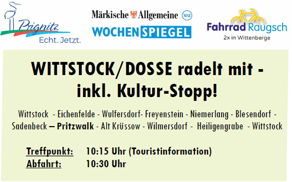 Foto: Tourismusverband Prignitz e.V. - Stadt Wittstock/Dosse, Lizenz: Tourismusverband Prignitz e.V. - Stadt Wittstock/Dosse