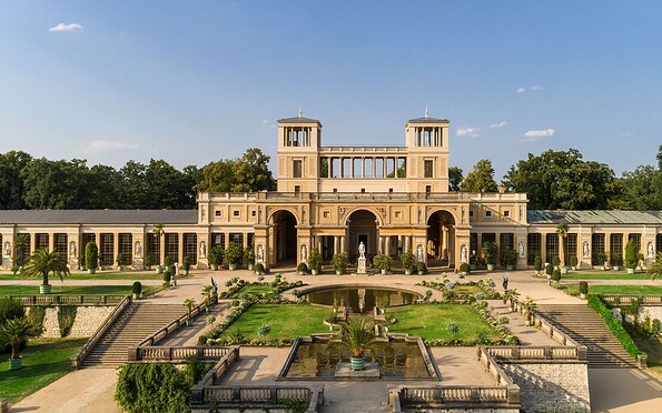 Orangerieschloss im Park Sanssouci, Foto: Reinhardt &amp; Sommer, Potsdam, Lizenz: SPSG