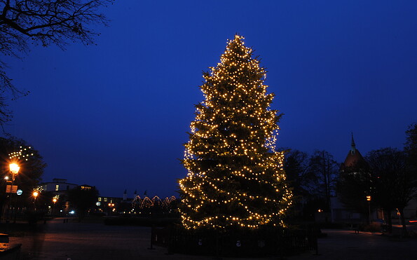 Adventbeleuchtung, Foto: MuT ― Marketing und Tourismus Guben e.V., Lizenz: MuT ― Marketing und Tourismus Guben e.V.