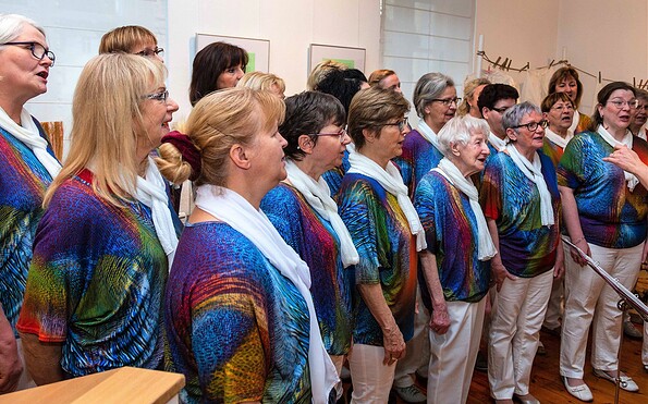 Die bezaubernden Damen vom Frauenchor Müllrose, Foto: Lutz Boltz, Lizenz: Lutz Boltz