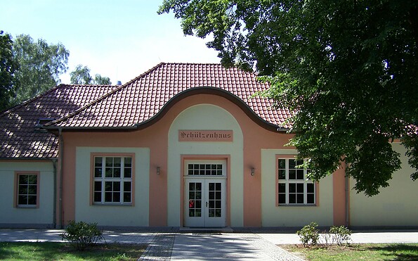 Schützenhaus Müllrose ist Start und Ziel der Tour, Foto: Haus des Gastes Müllrose, Lizenz: Haus des Gastes Müllrose